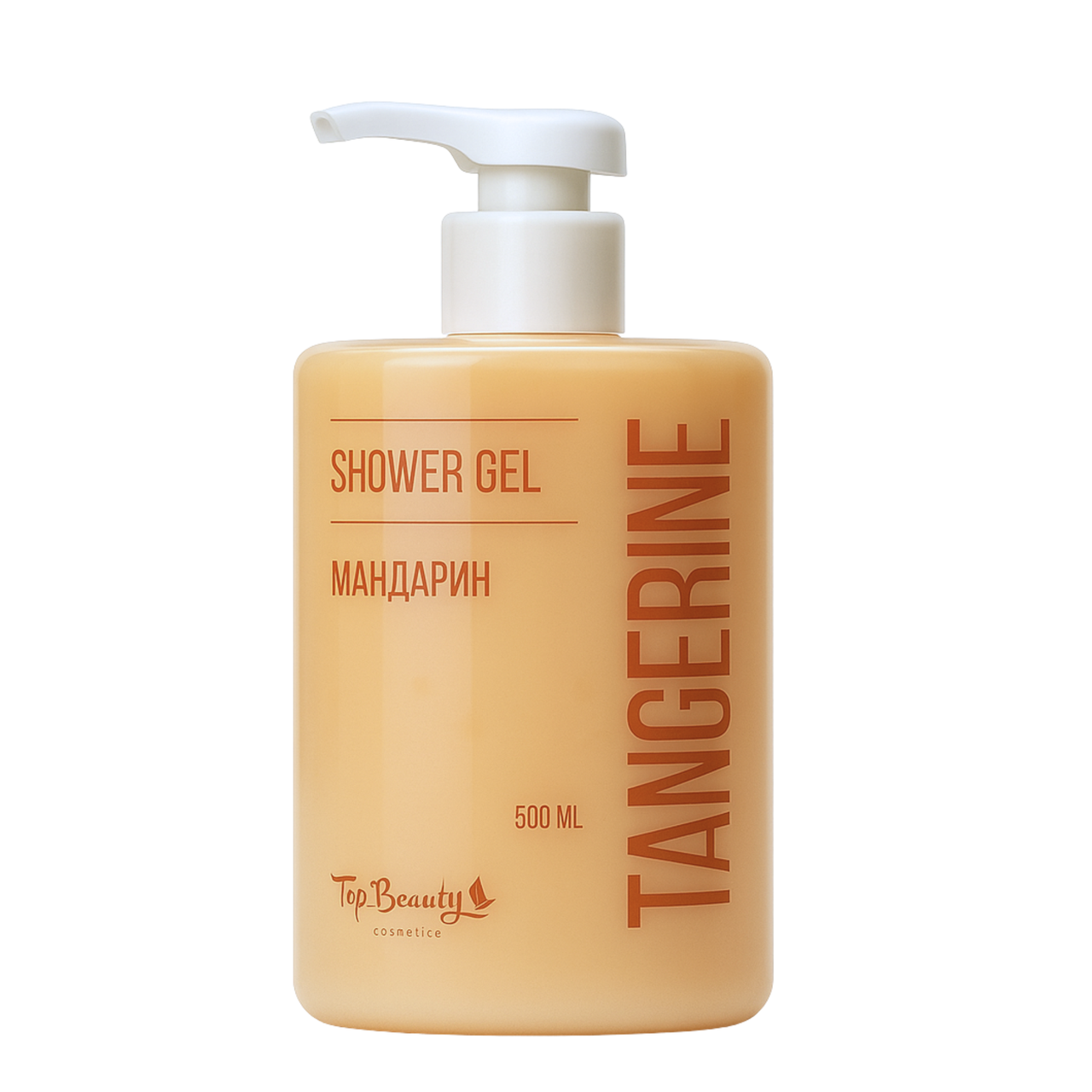 Гель для душу Top Beauty з ароматом "Мандарин", 500 мл Гель для душу Top Beauty з ароматом "Мандарин", 500 мл