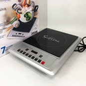 Плитка індукційна Suntera ICD-1012, 2000 Вт, індукційна плита міні, електроплита інфрачервона. Зображення №3