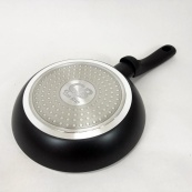 Сковорода 20 см Con Brio СВ-2022 FULL INDUCTION, сковорода з індукційним дном, сковорода для смаження. Зображення №2