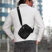 Чоловічі сумки через плече, Сумка через плече, Чоловіча сумка через спину, Ділова сумка месенджер. Зображення №33