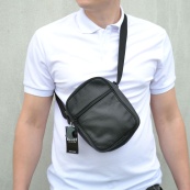 Чоловіча шкіряна сумка, Ділова сумка месенджер, Сумка-месенджер, Чоловічі сумки через плече. Зображення №19