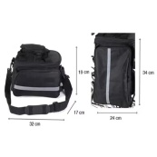 Велосумка на багажник 950С 17x32x19 см. Зображення №5