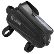 Велосумка F003/221G на кермо з відділенням під смартфон 23.5x10x14см. Зображення №3