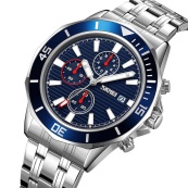 Годинник наручний чоловічий SKMEI 9335SIBU. Зображення №2