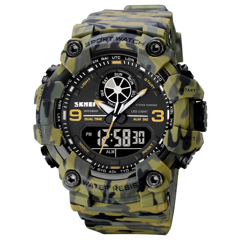 Часы наручные мужские SKMEI 1818CMGN Часы наручные мужские SKMEI 1818CMGN
