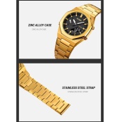 Годинник наручний чоловічий SKMEI 1816GDBK. Зображення №5