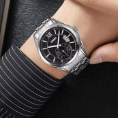 Годинник наручний чоловічий SKMEI 9319SIBK. Зображення №4