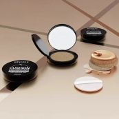 Тональний крем-кушон для обличчя Revuele Cushion Foundation тон Темно-бежевий, 9 г. Зображення №3