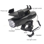 Велоліхтар із сигналом та утримувачем телефону BG-1951/HJ-068. Зображення №3