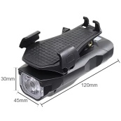 Велоліхтар із сигналом та утримувачем телефону BG-1951/HJ-068. Зображення №6