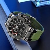 Годинник наручний чоловічий SKMEI 2499AG. Зображення №3