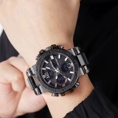 Годинник наручний чоловічий SKMEI 2499BK. Зображення №6