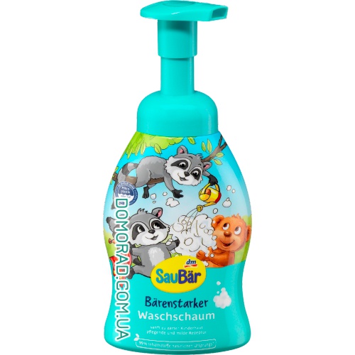 SauBar Дитяча піна для вмивання Barenstark 250ml SauBar Дитяча піна для вмивання Barenstark 250ml