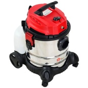 Пилосос промисловий, миючий Domotec MS-4414, будівельний 3000W, об'єм бака 20 л. Зображення №2