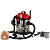 Пилосос промисловий, миючий Domotec MS-4414, будівельний 3000W, об'єм бака 20 л. Зображення №5