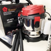 Пилосос промисловий, миючий Domotec MS-4414, будівельний 3000W, об'єм бака 20 л. Зображення №6