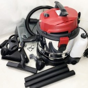 Пилосос промисловий, миючий Domotec MS-4414, будівельний 3000W, об'єм бака 20 л. Зображення №8