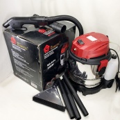 Пилосос промисловий, миючий Domotec MS-4414, будівельний 3000W, об'єм бака 20 л. Зображення №16