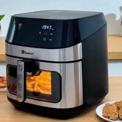 Фритюрница без масла Domotec MS-3222 Аэрофритюрница 7 л 3500W Аэрогриль Сенсорная Мультипечь Фритюрница без масла Domotec MS-3222 Аэрофритюрница 7 л 3500W Аэрогриль Сенсорная Мультипечь