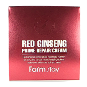 Крем для обличчя відновлювальний Farmstay Red Ginseng Prime Repair Cream 100 мл. Зображення №3