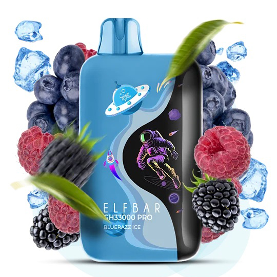 Elf Bar GH 33000 PRO. Синя Малина (Blue Razz Ice) Elf Bar GH 33000 PRO. Синя Малина (Blue Razz Ice)