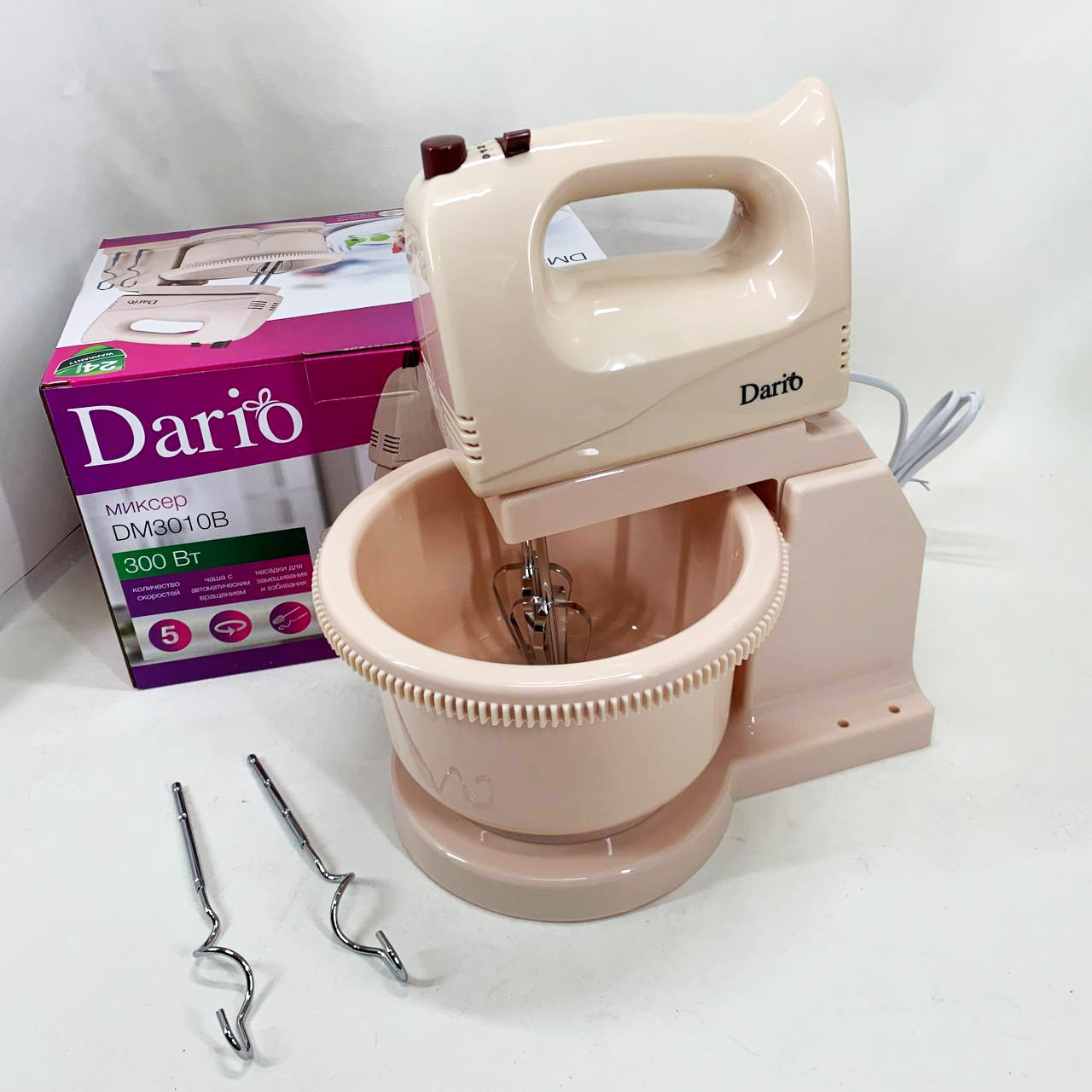 Миксер с чашей Dario DM3010B Миксер с чашей Dario DM3010B