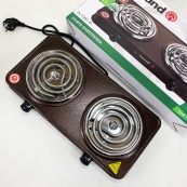 Настільна плита ViLgrand VHP132. Колір: коричневий. Зображення №2