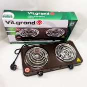 Настільна плита ViLgrand VHP132. Колір: коричневий. Зображення №4