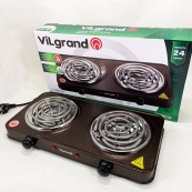 Настільна плита ViLgrand VHP132. Колір: коричневий. Зображення №7