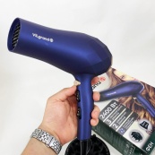 Фен VILGRAND VHD 2424TI. Цвет: синий. Изображение №2
