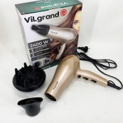 Фен VILGRAND VHD 2424TI. Цвет: бежевий. Зображення №3