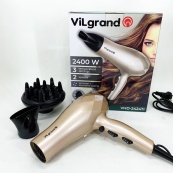 Фен VILGRAND VHD 2424TI. Цвет: бежевий. Зображення №8