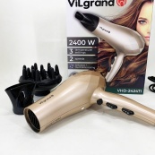 Фен VILGRAND VHD 2424TI. Цвет: бежевий. Зображення №9