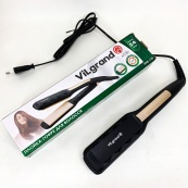 Плойка-гофре для волос ViLgrand VHS-110. Цвет: золотой. Изображение №6