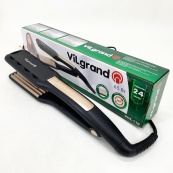 Плойка-гофре для волос ViLgrand VHS-110. Цвет: золотой. Изображение №7