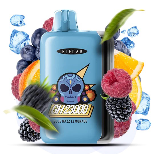 ELF BAR GH 23000 5%. Синя Малина Лимонад (Blue Razz Lemonade) ELF BAR GH 23000 5%. Синя Малина Лимонад (Blue Razz Lemonade)