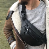 Сумка на пояс із еко-шкіри + Професійний ліхтар POLICE BL-X71-P50. Зображення №10