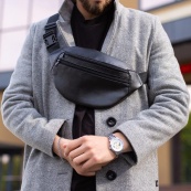 Сумка на пояс із еко-шкіри + Професійний ліхтар POLICE BL-X71-P50. Зображення №14