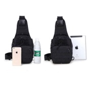 Набір: армійська чорна сумка + тактичний ліхтар професійний POLICE BL-X71-P50. Зображення №2 Набір: армійська чорна сумка + тактичний ліхтар професійний POLICE BL-X71-P50. Зображення №2