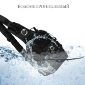 Набір: армійська чорна сумка + тактичний ліхтар професійний POLICE BL-X71-P50. Зображення №6 Набір: армійська чорна сумка + тактичний ліхтар професійний POLICE BL-X71-P50. Зображення №6