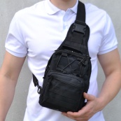 Набір: армійська чорна сумка + тактичний ліхтар професійний POLICE BL-X71-P50. Зображення №45 Набір: армійська чорна сумка + тактичний ліхтар професійний POLICE BL-X71-P50. Зображення №45