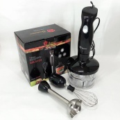 Блендер DOMOTEC MS-5103 3в1 занурювальний, 500 Вт, ручний занурювальний блендер, електричний блендер. Зображення №3 Блендер DOMOTEC MS-5103 3в1 занурювальний, 500 Вт, ручний занурювальний блендер, електричний блендер. Зображення №3