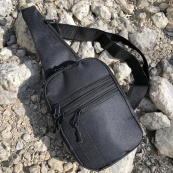 Якісна тактична сумка з кобурою, чоловіча сумка чорна з кордуру месенджер, тактичний месенджер. Зображення №18 Якісна тактична сумка з кобурою, чоловіча сумка чорна з кордуру месенджер, тактичний месенджер. Зображення №18