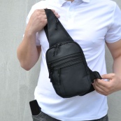 Якісна тактична сумка з кобурою, чоловіча сумка чорна з кордуру месенджер, тактичний месенджер. Зображення №39 Якісна тактична сумка з кобурою, чоловіча сумка чорна з кордуру месенджер, тактичний месенджер. Зображення №39