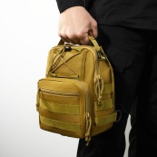 Комплект 2 В 1: армійська сумка + тактичний ліхтар. Зображення №11