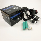 Ліхтар Police 3000-T6+2XPE (2х18650, 5 режимів, Zoom, 1500 люмен), Налобний ліхтар з лінзою. Зображення №10 Ліхтар Police 3000-T6+2XPE (2х18650, 5 режимів, Zoom, 1500 люмен), Налобний ліхтар з лінзою. Зображення №10