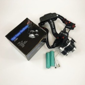 Ліхтар Police 3000-T6+2XPE (2х18650, 5 режимів, Zoom, 1500 люмен), Налобний ліхтар з лінзою. Зображення №11 Ліхтар Police 3000-T6+2XPE (2х18650, 5 режимів, Zoom, 1500 люмен), Налобний ліхтар з лінзою. Зображення №11