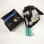 Ліхтар Police 3000-T6+2XPE (2х18650, 5 режимів, Zoom, 1500 люмен), Налобний ліхтар з лінзою. Зображення №13 Ліхтар Police 3000-T6+2XPE (2х18650, 5 режимів, Zoom, 1500 люмен), Налобний ліхтар з лінзою. Зображення №13