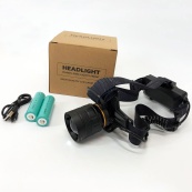 Яскравий ліхтар налобний Bailong BL-8076-2-GT100, Ліхтар акумуляторний для риболовлі, Ліхтар на голову. Зображення №8