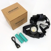 Яскравий ліхтар налобний Bailong BL-8076-2-GT100, Ліхтар акумуляторний для риболовлі, Ліхтар на голову. Зображення №11